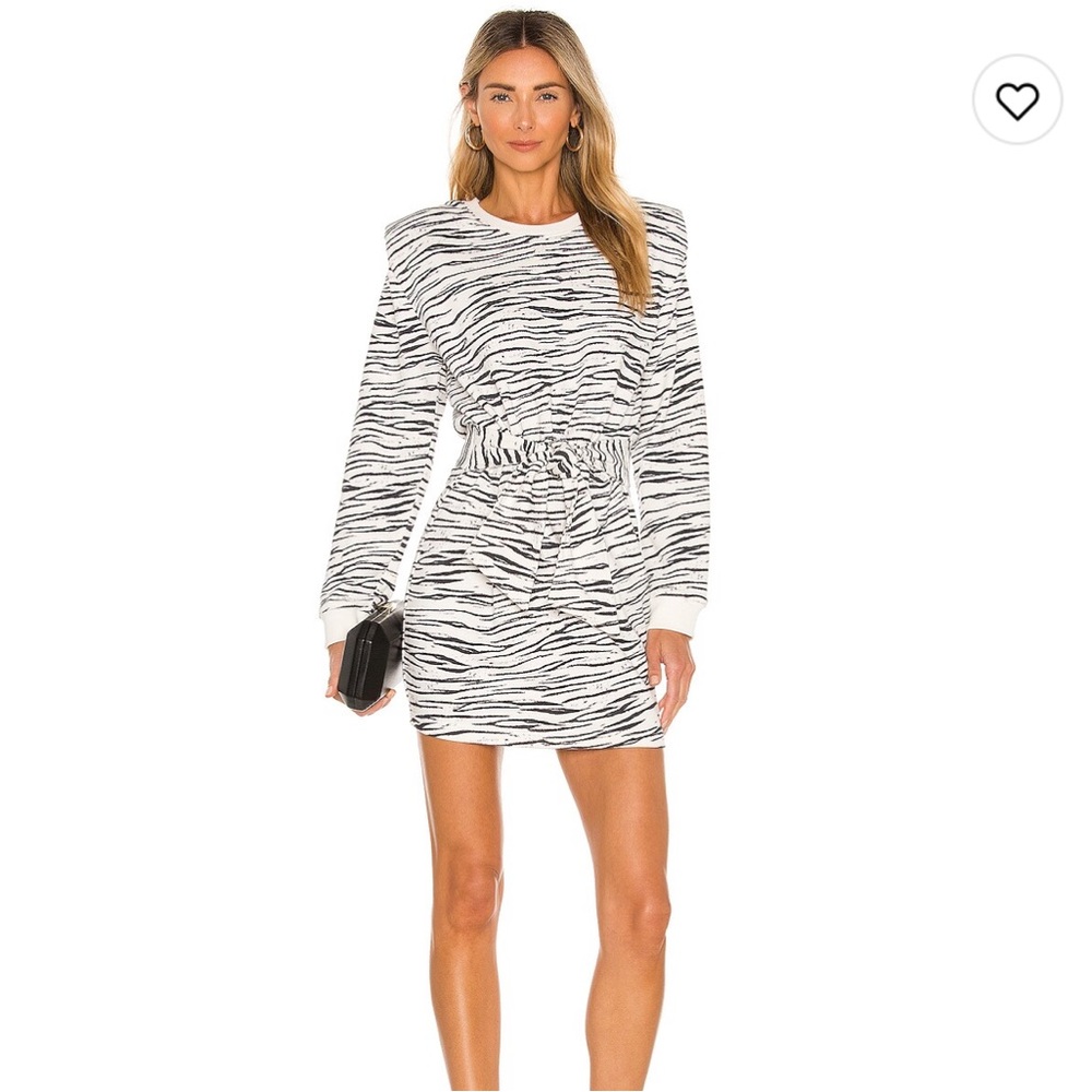 Saylor Rudie Dress, Zebra - Small